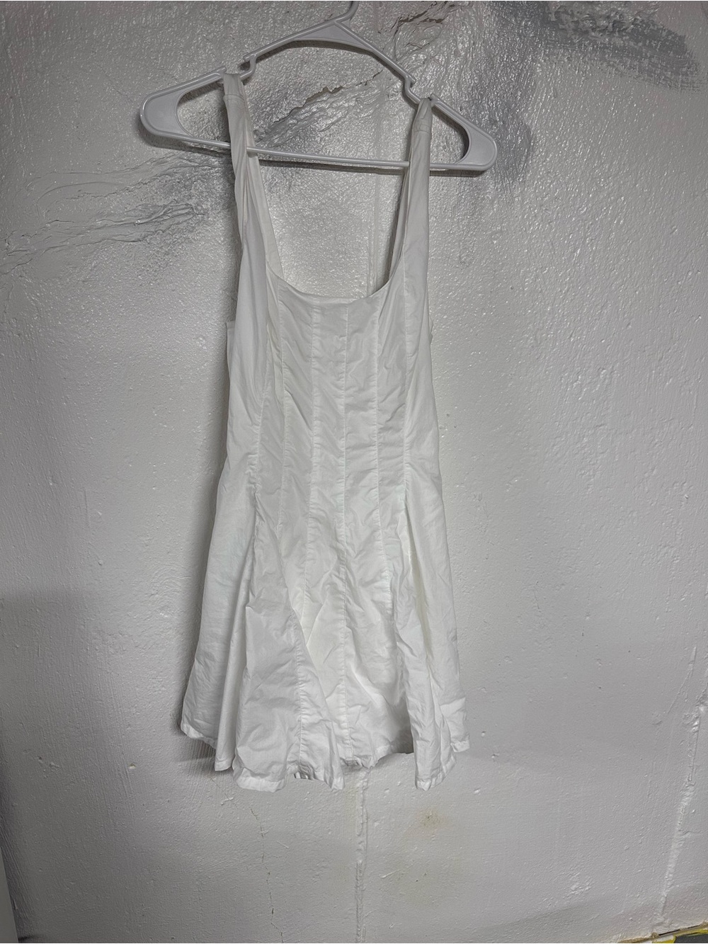 American Eagle Outfitters White Sleeveless Mini Dress